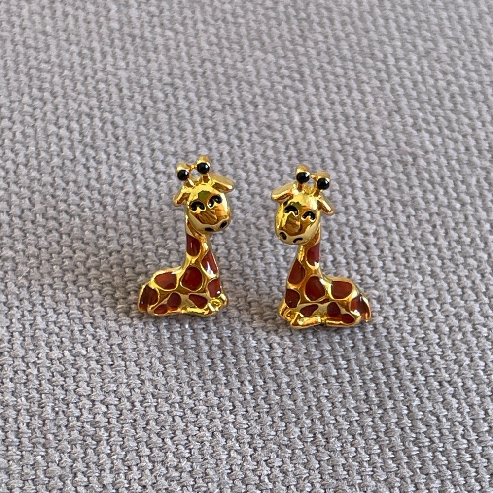 Giraffe Stud Earrings